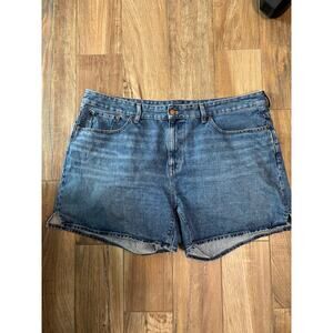 Madewell The Perfect Vintage Mid-Length Jean Short 18W